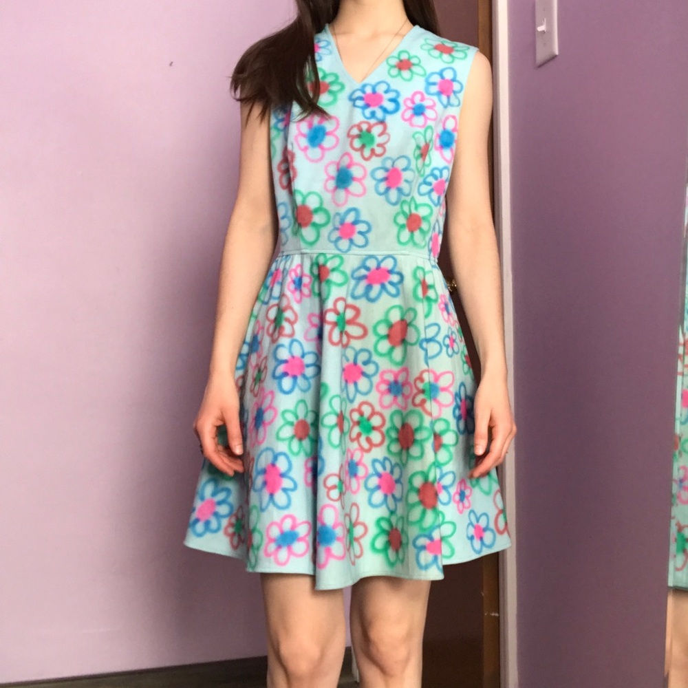 Sale! Gentle Thrills x Whurl Custom Airbrush Dress